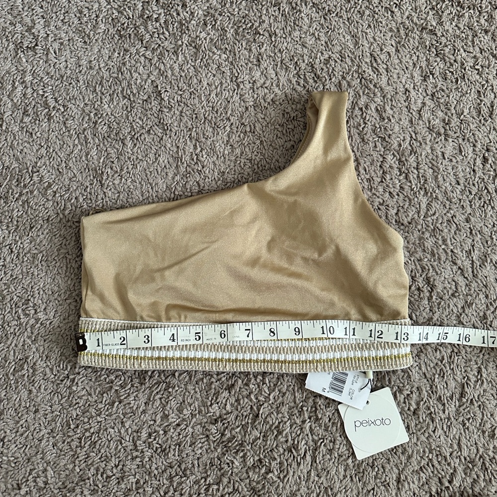 NWT Peixoto Zoni Crochet Trim Bikini Top - Picture 8 of 11